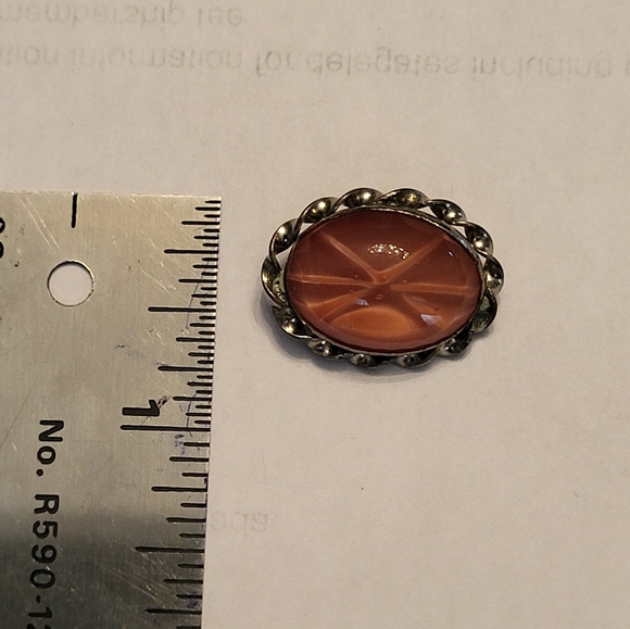 Antique Pink Star Brooch! - Picture 5 of 5